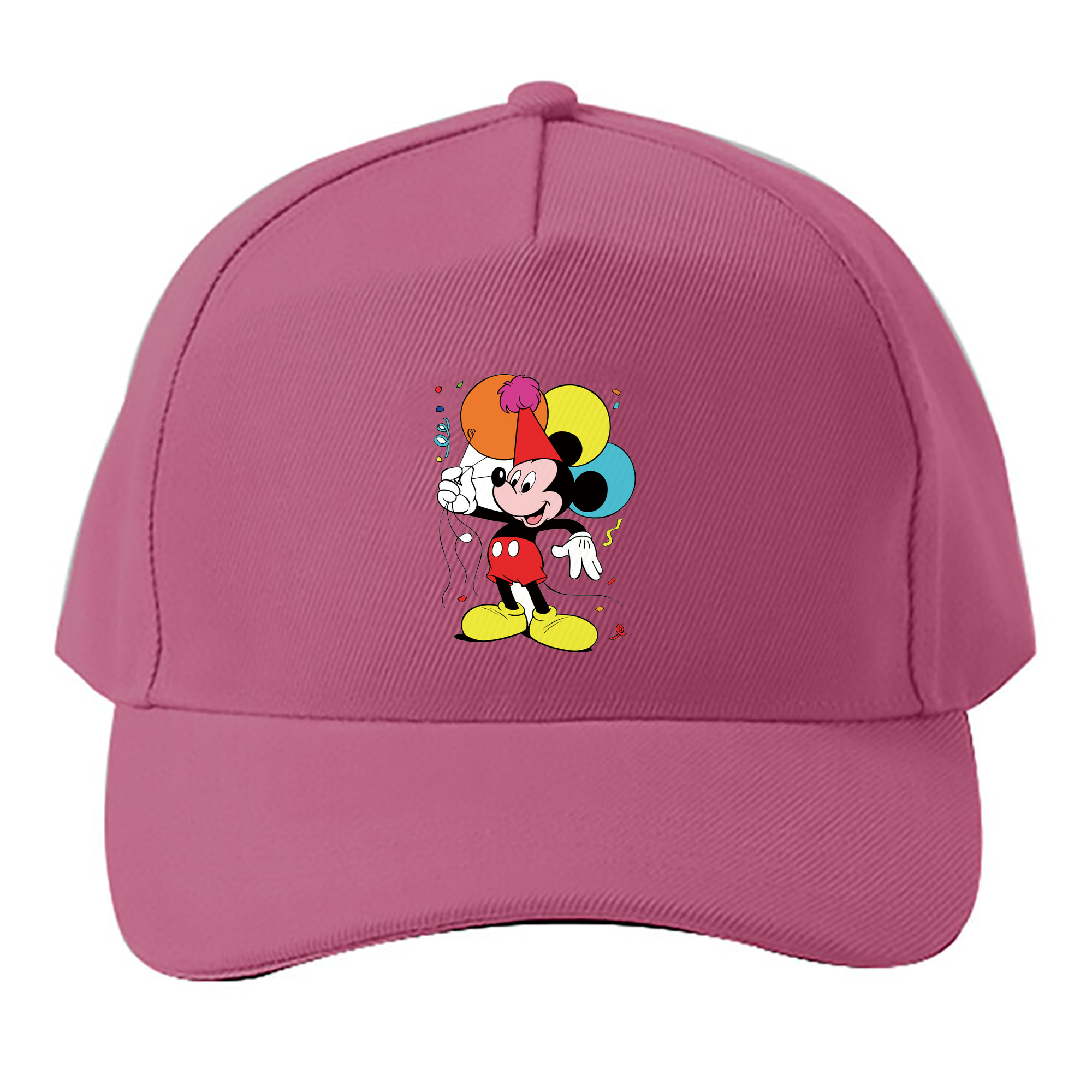 （画像用） ミッキーマウス Mickey Mouse ベースボールキャップ 綿100％ 男女兼用 帽子 スポーツ